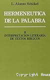 Hermenéutica de la palabra II