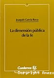 La dimensión pública de la fe