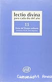 Lectio Divina para cada día del año XI