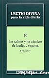 Los salmos y los cánticos de laudes y vísperas