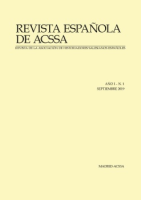 Revista española de ACSSA, REACSSA - 1 - Septiembre 2019