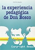 La experiencia pedagógica de Don Bosco