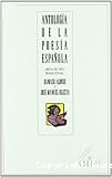 Antología de la poesía española