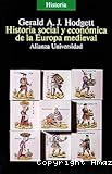 Historia social y económica de la Europa medieval