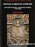 Los artículos del 'diario de Madrid' (1794-1800)