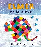 Elmer en la nieve