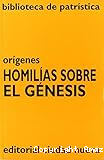 Homilías sobre el Génesis