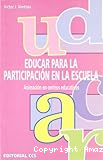 Educar para la participación en la escuela