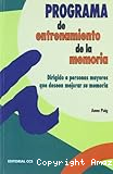 Programa de entrenamiento de la memoria