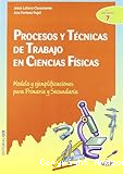 Procesos y técnicas de trabajo en ciencias físicas