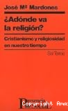 ¿Adónde va la religión?