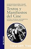 Textos y manifiestos del cine