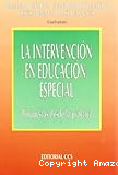 La intervención en educación especial