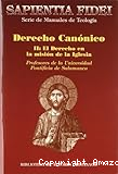 Derecho canónico II