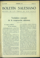 Boletín Salesiano. Febrero 1933 - URL