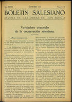 Boletín Salesiano. Octubre 1933 - URL