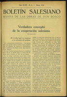 Boletín Salesiano. Mayo 1932 - URL