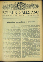 Boletín Salesiano. Noviembre 1931 - URL