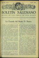 Boletín Salesiano. Agosto 1930 - URL