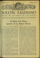 Boletín Salesiano. Octubre 1930 - URL