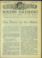 Boletín Salesiano. Octubre 1929 - URL