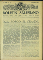 Boletín Salesiano. Noviembre 1929 - URL