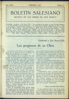 Boletín Salesiano. Febrero 1928 - URL