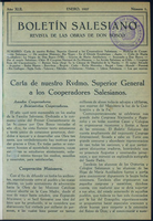 Boletín Salesiano. Enero 1927 - URL