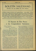 Boletín Salesiano. Junio 1927 - URL