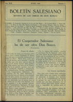 Boletín Salesiano. Julio 1927 - URL