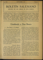 Boletín Salesiano. Septiembre 1927 - URL