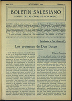 Boletín Salesiano. Noviembre 1927 - URL