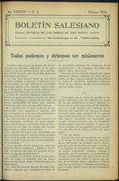 Boletín Salesiano. Febrero 1923 - URL