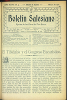 Boletín Salesiano. Mayo 1911 - URL