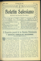 Boletín Salesiano. Octubre 1910 - URL