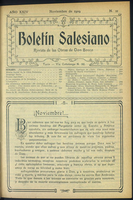 Boletín Salesiano. Noviembre 1909 - URL