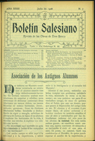 Boletín Salesiano. Julio 1908 - URL