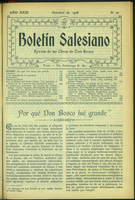 Boletín Salesiano. Octubre 1908 - URL