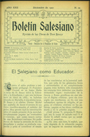 Boletín Salesiano. Diciembre 1907 - URL