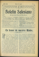 Boletín Salesiano. Mayo 1906 - URL