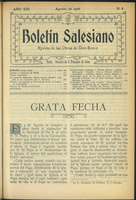 Boletín Salesiano. Agosto 1906 - URL