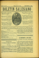 Boletín Salesiano. Noviembre 1891 - URL