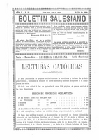 Boletín Salesiano. Mayo 1890 - URL