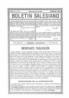 Boletín Salesiano. Febrero 1889 - URL