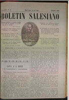 Boletín Salesiano. Enero 1888 - URL