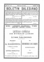 Boletín Salesiano. Marzo 1887 - URL