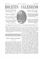 Boletín Salesiano. Julio 1887 - URL